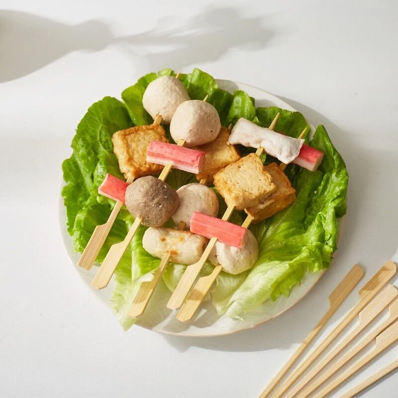 bamboo paddle skewer sticks