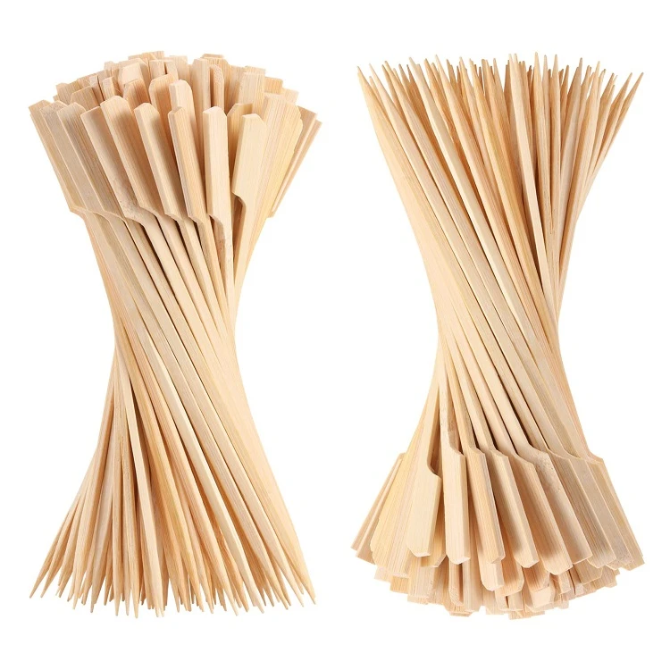 120mm Teppo Skewers - Premium Food Grade Bamboo Skewer